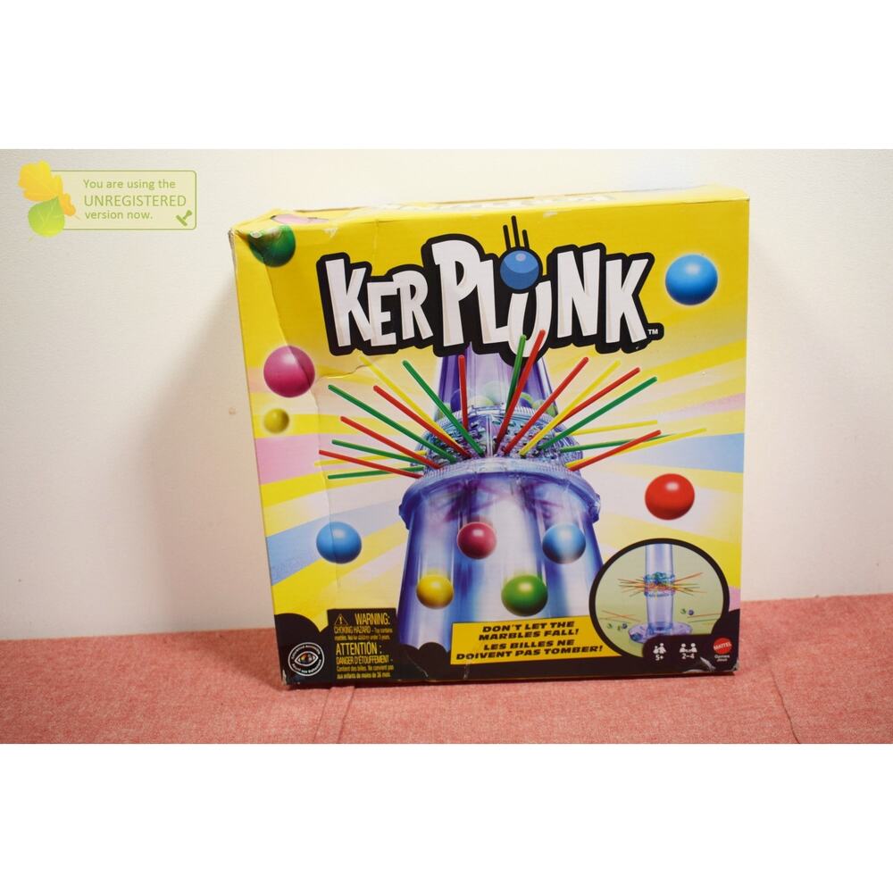 Mattel Ker-Plunk Game